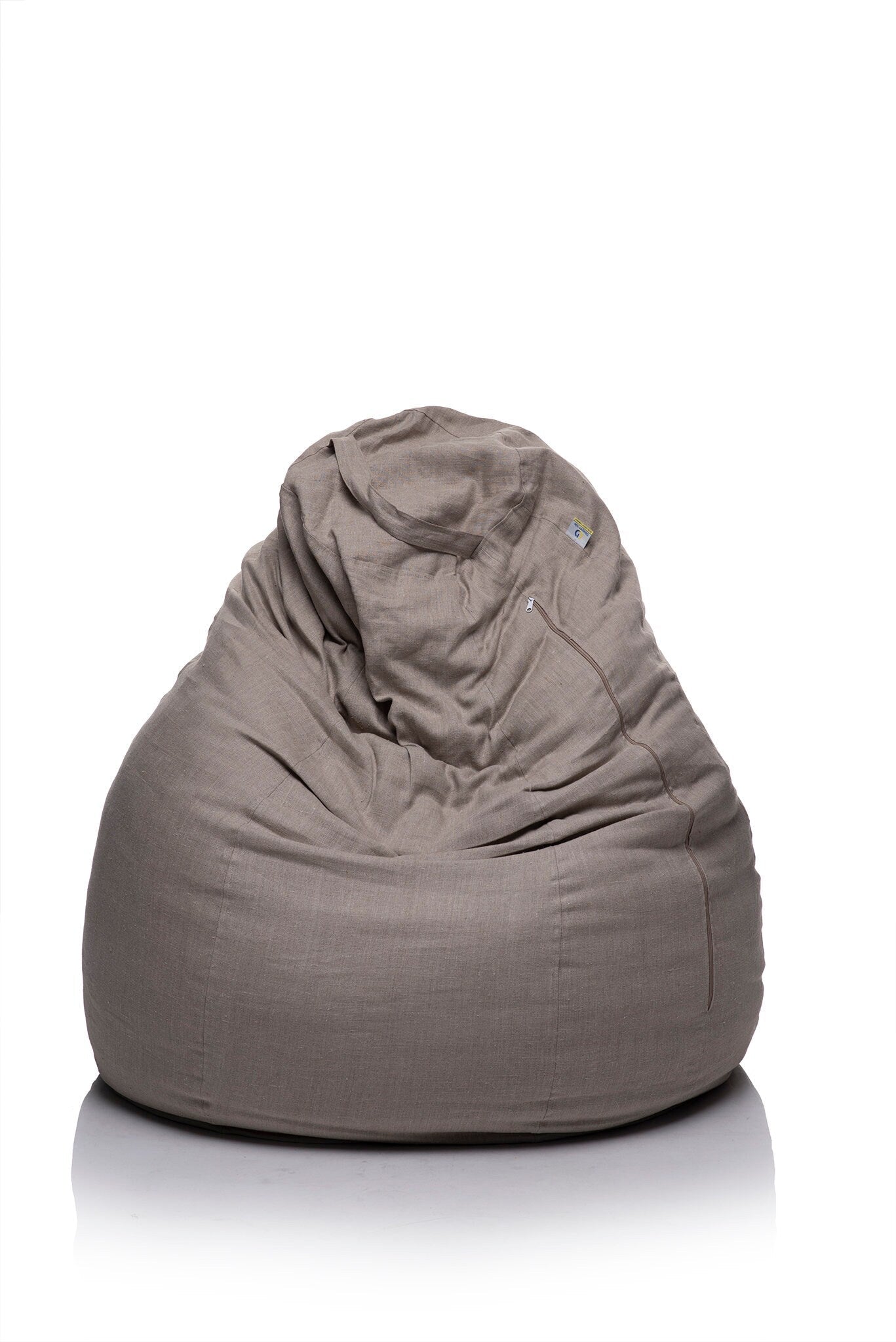Natural Merino Wool pouf